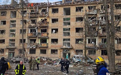 У Святошинському районі відкрили пункт підтримки для постраждалих від ракетної атаки