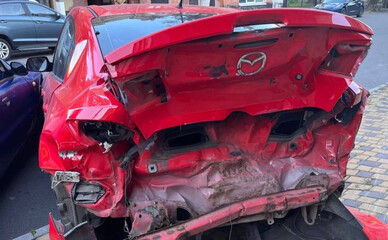 У Кременчуці чоловік на камуфляжному авто влаштував погоню, таран і погрожував зброєю