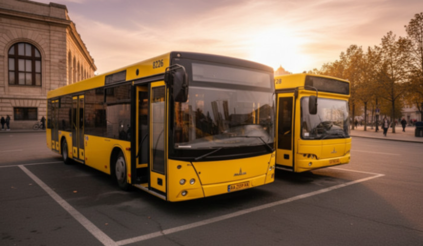 В Киеве почти на два месяца приостановили автобусный маршрут № 4-Т