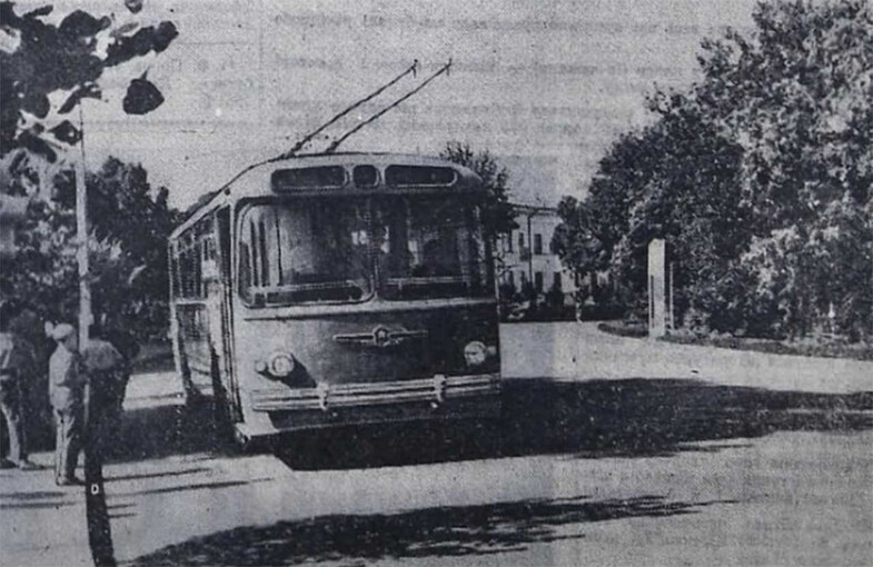 В Полтаве 64 года назад запустили первый троллейбус