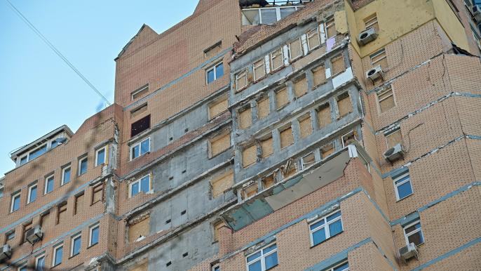 В Святошинском районе Киева восстанавливают 38 поврежденных домов - фото