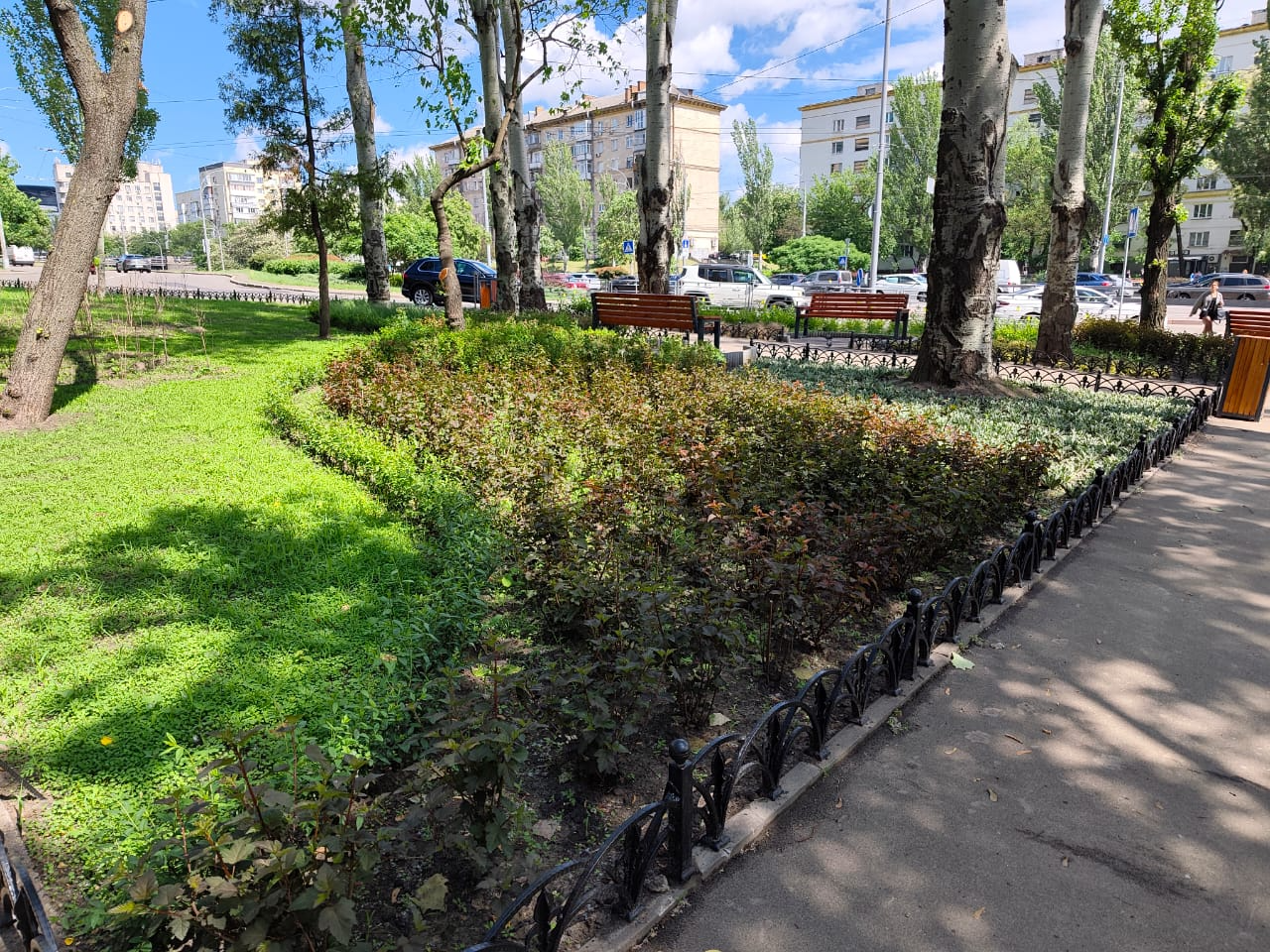 В шести районах Киева появились &laquo;карманные скверы&raquo; - фото